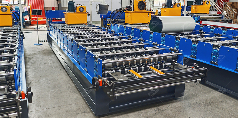 corrugated roofing sheet making machine