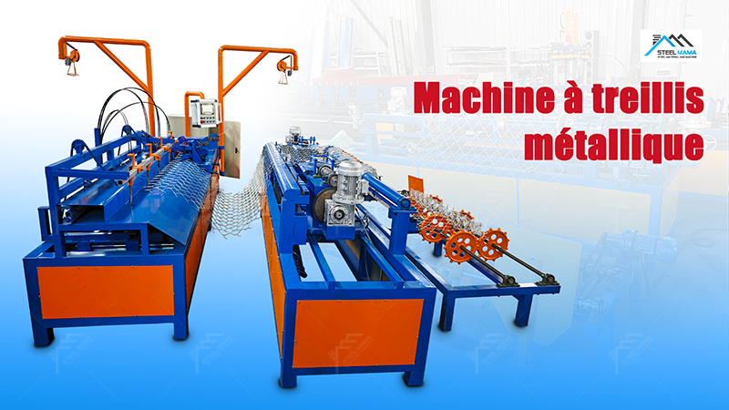 Machine &agrave; treillis m&eacute;tallique
