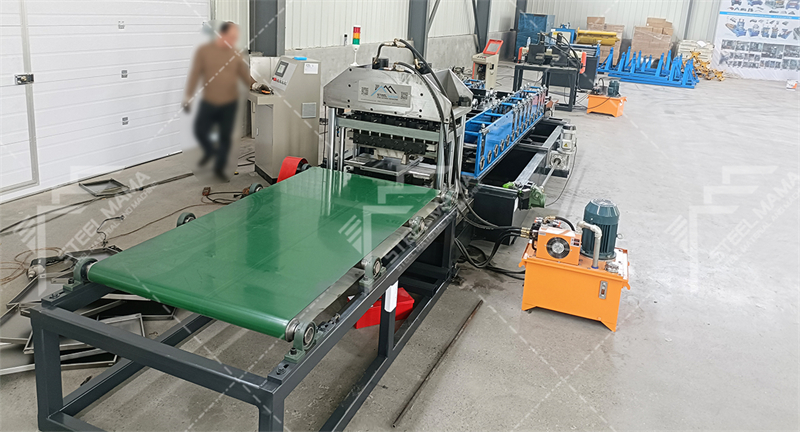 ligne de profilage &agrave; cr&eacute;maill&egrave;re