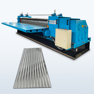 Machine De Fabrication De Tôles Ondulées