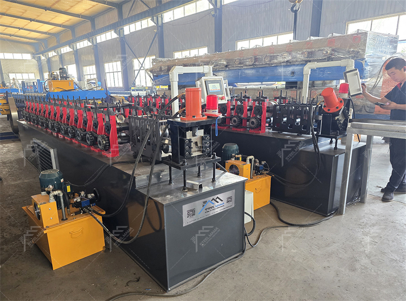 Machine &agrave; profiler les profil&eacute;s de suspension