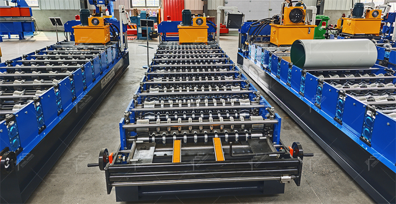 corrugated roof sheet roll forming machine