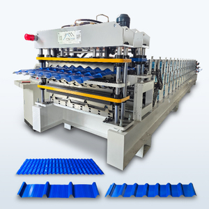 Machine À Tôles De Toiture À Trois Couches