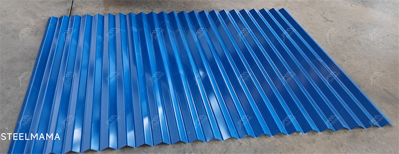 Machine &agrave; toitures ondul&eacute;es