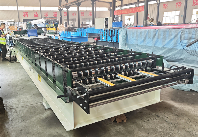 trapezoidal sheet roll forming machine