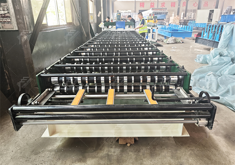 trapezoidal sheet roll forming machine company