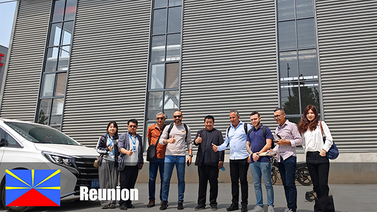  <span style="color:#00486c;"><span style="font-size:16px;">Des clients réunionnais nous ont rendu visite</span></span> 