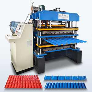 Machine De Fabrication De Toitures À Trois Couches