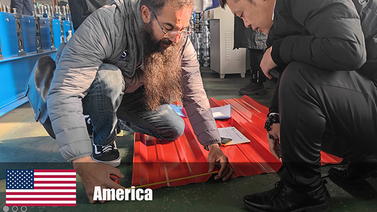  <span style="color:#00486c;"><span style="font-size:16px;">Des clients américains testent sa machine</span></span> 