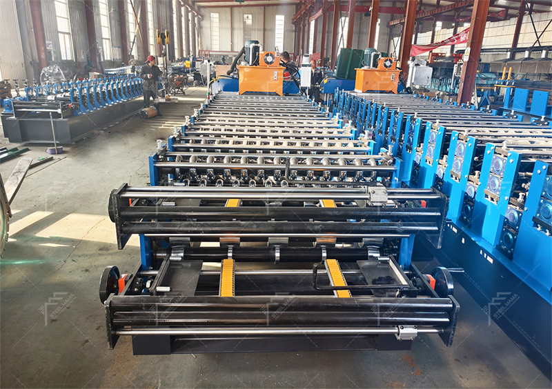 machine de fabrication de t&ocirc;les ondul&eacute;es 