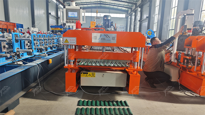 corrugated roof sheets roll form machinery