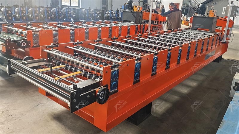 corrugated roofing sheet making machine