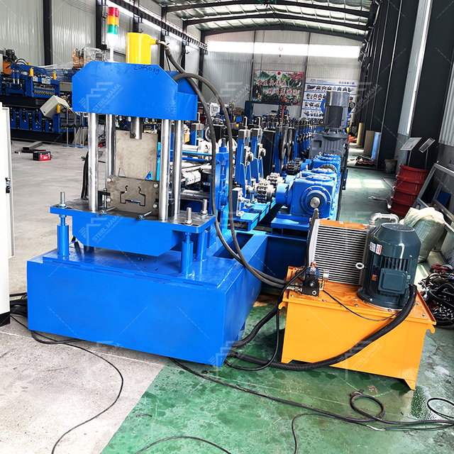 Machine De Profilage À Rouleaux Pour Rayonnage Vertical De Stockage