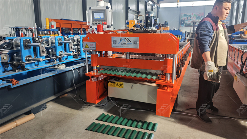 corrugated roof sheet machine price