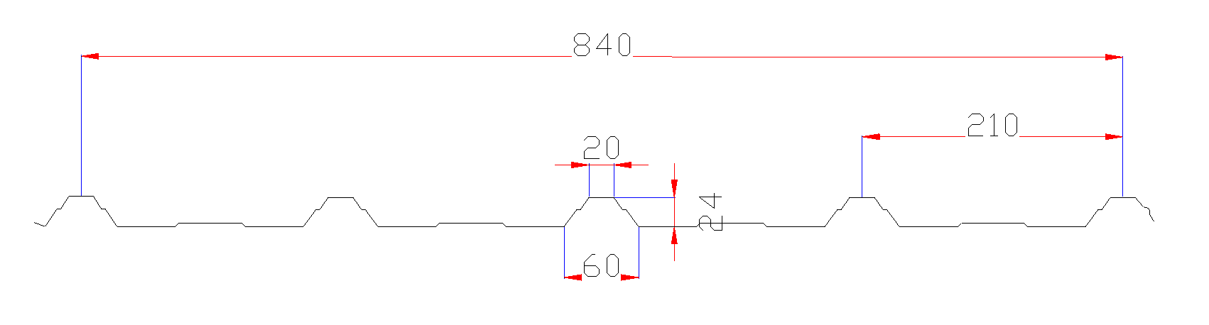 840 白底